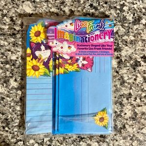 Lisa Frank vintage 90s Kitty stationary set
